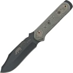 TOPS Knives TOPS 101 Black Rhino Fixed Blade Knife
