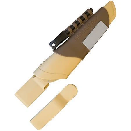Mora 01995 Bushcraft Survival Desert Knife With Brown Synthetic Handle - Image 2