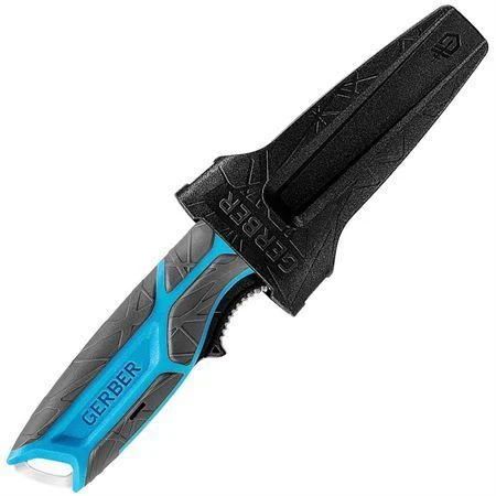 Gerber 3591 CrossRiver Knife Salt Rx With Blue Glass Reinforced Polypropylene Handle - Image 2