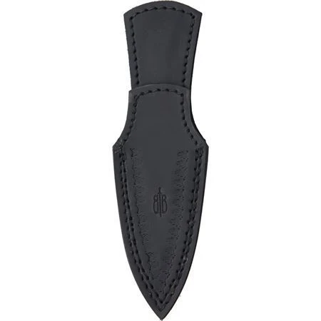 BucknBear 15916 Double Edge Damascus Steel Dagger Blade Knife With Brown Wood And White Smooth Bone Handle - Image 2