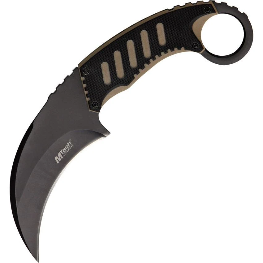 Mtech 665BT Tactical Karambit Neck Fixed Blade Knife