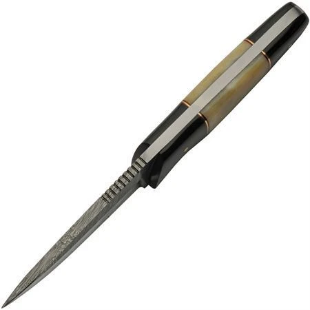 Damascus 1293BO Fixed Blade Buffalo/Camel - Image 3