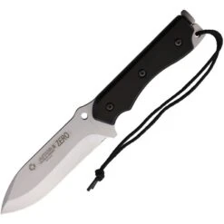Aitor 16126 Zero Fixed Blade Knife With Black Phenolgraf Wood Handle
