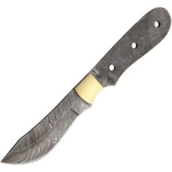 Pakistan 030 Damascus Fixed Blade Knife With Stainless Handle