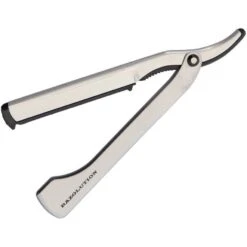 Razolution 83500 Exchangeable Blade Razor With Matte Finish Stainless Handle