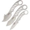 Bear Edge 61520 3-Piece Game Set With Sheath Fixed Blade Knife