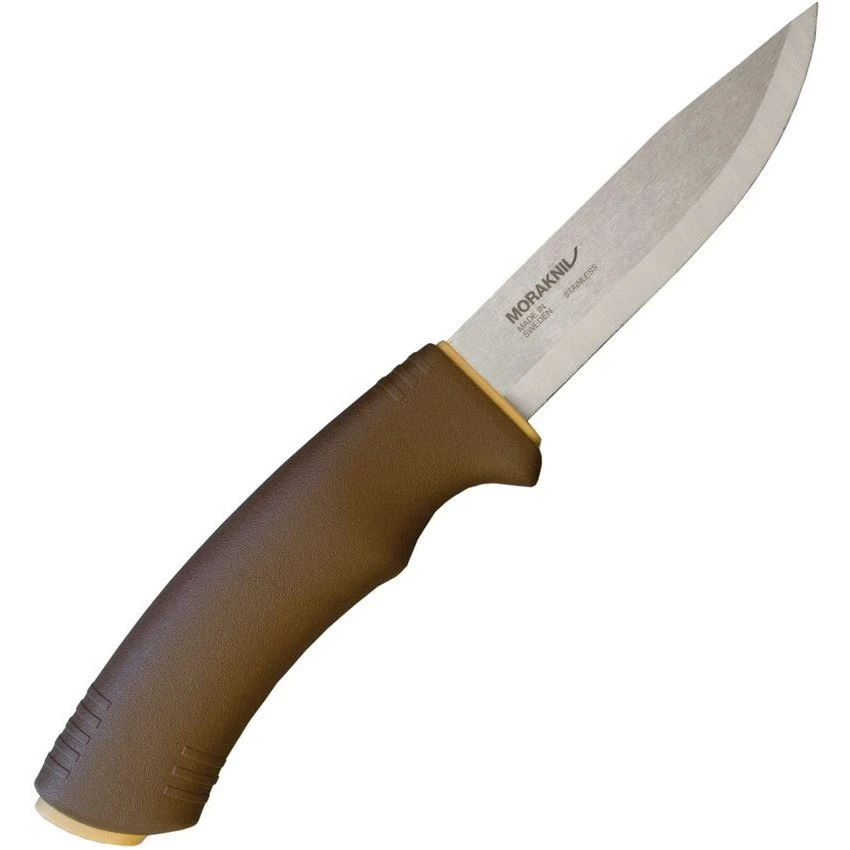 Mora 01995 Bushcraft Survival Desert Knife With Brown Synthetic Handle