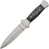 Pakistan 3403 Boot Double Edge Stainless Blade Knife With Black Pakkawood Handle